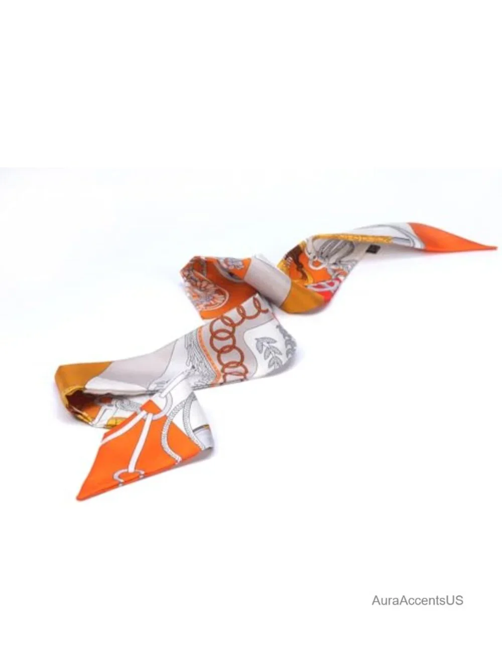100% Pure Mulberry Silk Scarf Hair Ties Multi-Use